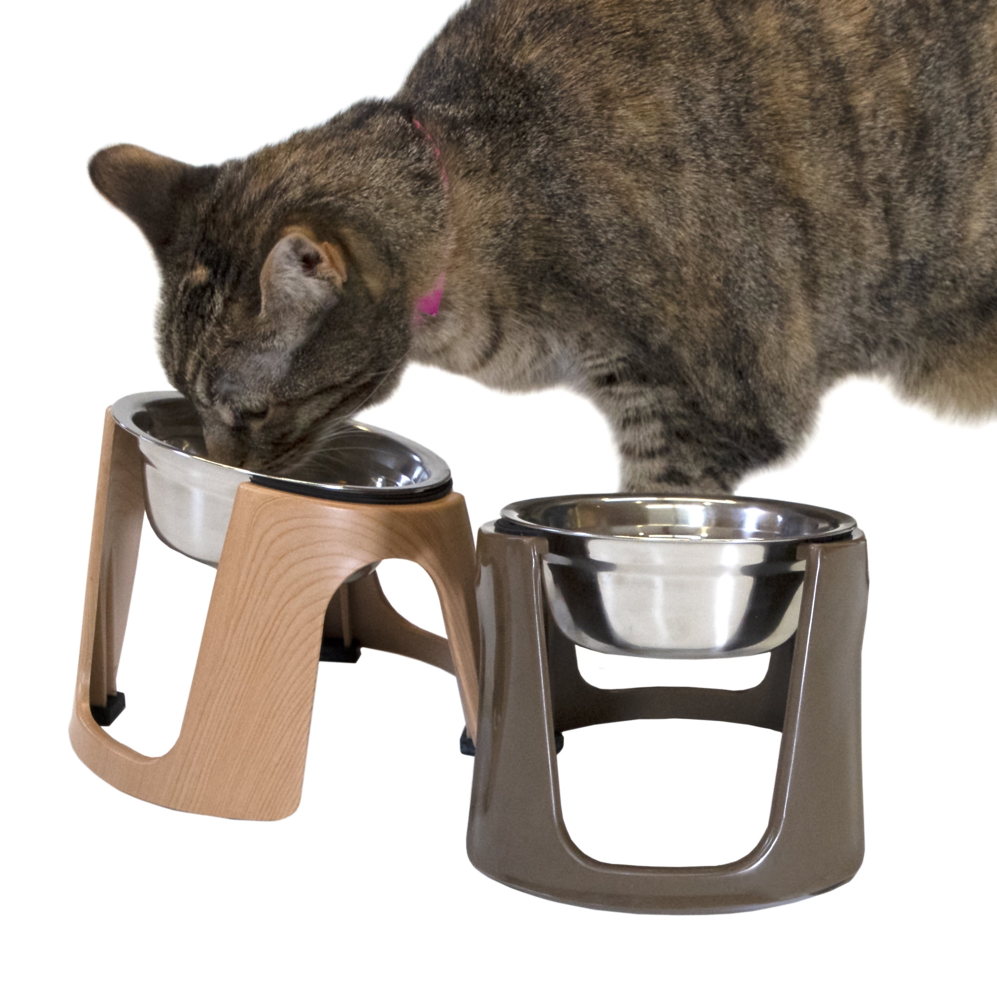 SportPet Designs Stainless Steel Bowls with Stands
