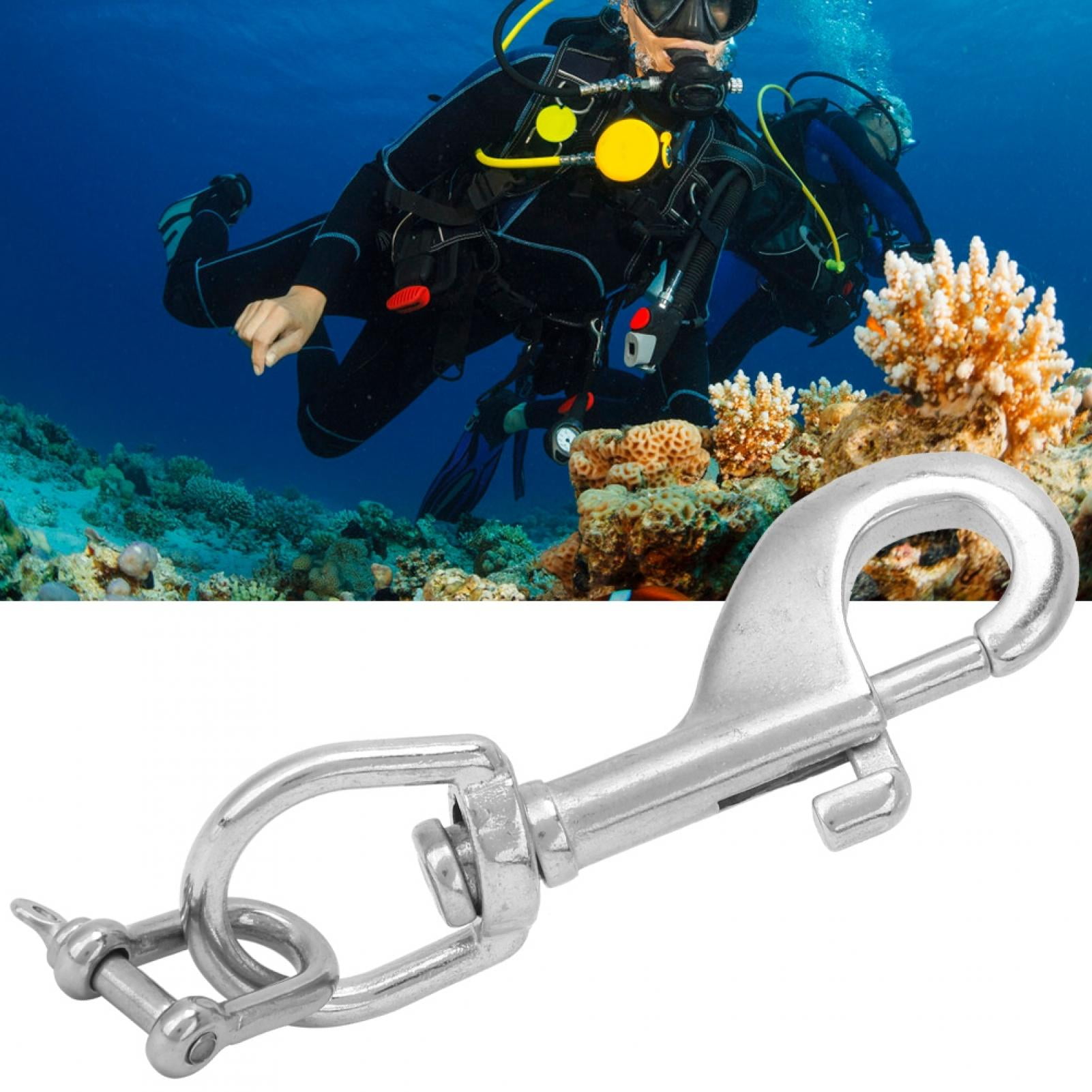 Details about   57g Corrosion Resistance Single End Snap Diving Single End Snap For Underwater 