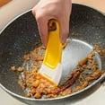 thumbnail image 3 of Cleaning Spatula Kitchen Scraper Soft Blade Scraper Brush Dirty Pan Pot Dishes Cleaner Tools Cooking Baking Tool Kitchen Gadget, 3 of 8
