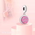 thumbnail image 4 of ROSIANNA 925 Sterling Silver Charm for Bracelets Pink Birthday Cake Dangle Charms Women Bracelet Charm, 4 of 6