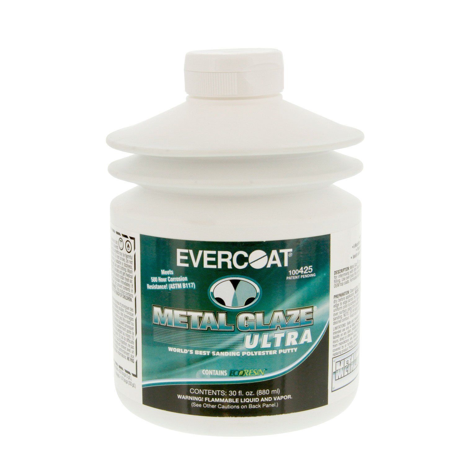 Fibreglass Evercoat 425 Metal Glaze Ultra 30 oz.
