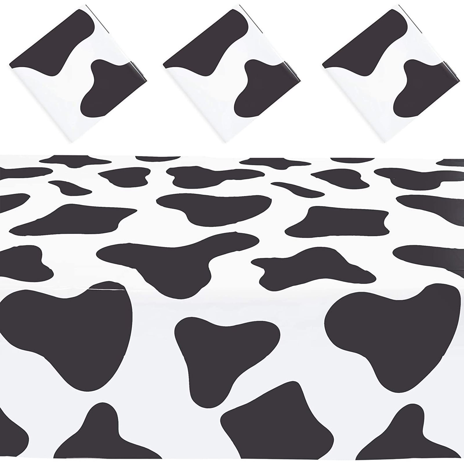 Cow Spots Table Cover Party Decoration