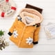 thumbnail image 1 of Chaqueta gruesa de invierno para bebés, niñas y niños, chaqueta informal navideña, abrigo para niñas, ropa de abrigo cálida de algodón para niños de 1, 2, 3 y 4 años, 1 of 5