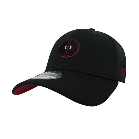 Deadpool Symbol 39Thirty Fitted Hat-Medium/Large (Best Jeans For Large Men)