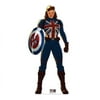 Advanced Graphics 3687 70 x 32 in. Captain Carter Cardboard Cutout, Marvel - What If