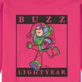 thumbnail image 2 of Toy Story 4 - Type Block Buzz - Men's Crew Neck Fleece Pullover, 2 of 4