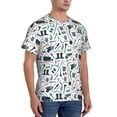 thumbnail image 5 of Rocae Modern Industry for Men's Moisture-Wicking Crew Tee - T-Shirt for Sports, Outdoor Activities, and Casual WearMedium, 5 of 9