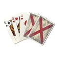 thumbnail image 1 of Birmingham, Alabama, Rustic Alabama State Flag, Lantern Press, Premium Playing Cards, 52 Card Deck with Jokers, USA Made, 1 of 4