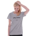 thumbnail image 3 of Funny Okey Dokey Happy Face Joke Womens Fitted Plus Size Graphic Tee Brisco Brands 2X, 3 of 6