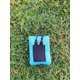 thumbnail image 1 of Mini manta de picnic de bolsillo, ligera, duradera, impermeable, a prueba de arena, playa, camping, viaje con colchoneta, bolsa portátil, azul, 1 of 5