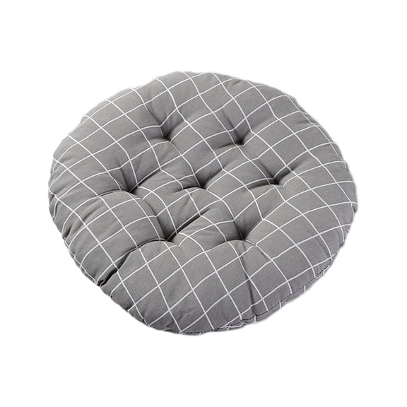 Specollect 1 Pcs Round Chair Cushion Non-Slip Bottom Soft Seat Pad for Office Desk Dining Wheelchair Support Comfort Thickened Cushioning Home Office Living Room