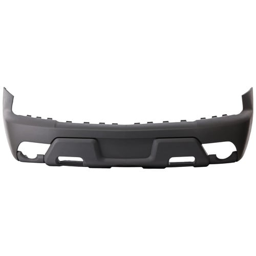 Front Bumper Cover For 2002 Chevy Avalanche 1500 Textured With Fog Light Holes