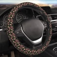 thumbnail image 5 of Hirioo Rose Flowers for Elastic Stretch Steering Wheel Cover Universal 15 Inch Automotive Steering Wheel Cover Fit Auto, Suvs, Truck, 5 of 6