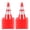 28in, variant on 18in Traffic Safety Cones, 12 Pack Caution Cones with Reflective Collar, Orange Traffic Cones, Soccer Training Cones for Sports Field & Roadside Use