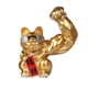 thumbnail image 2 of Figura de gato de la suerte con brazo musculoso chino, adorno de gato de la fortuna con brazo gigante fuerte para Mano izquierda, 2 of 9