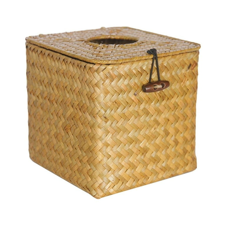 Woven tissue cheap box cover