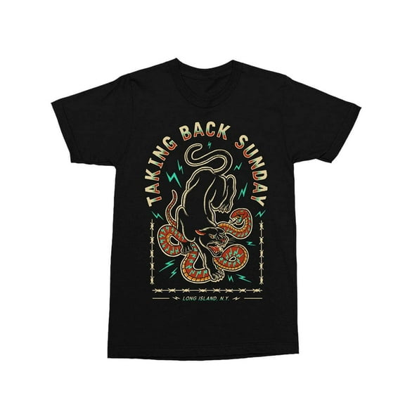 New Taking Back Sunday Panther Gift For Fans Unisex S-5XL Shirt BS175