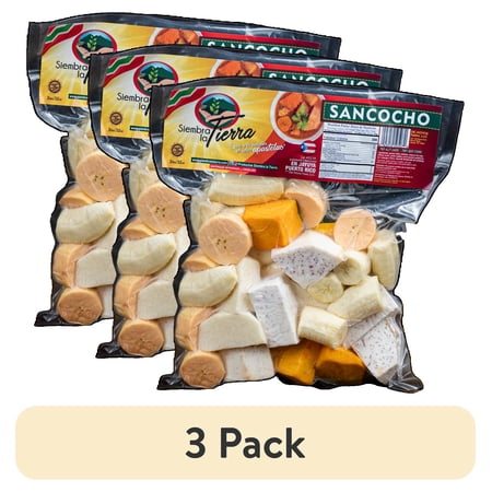 (3 pack) Siembra La Tierra Mixed Vegetables Sancocho, 1.75 lb Bag