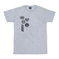 thumbnail image 1 of DC Comics Mens Justice League Icons Cluster T-Shirt, 1 of 4