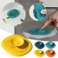 thumbnail image 3 of Rbaofujie Sink Shroom Anti-clogging Filter For Kitchen Sink Bathroom Hair Dr Ain Plug Sink Accessories Yellow, 3 of 4