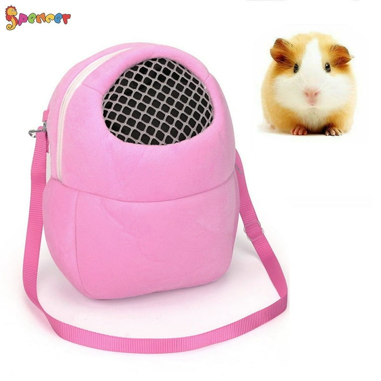 Spencer Small Animal Pet Hamster Guinea Pig Carrier Bag Breathable