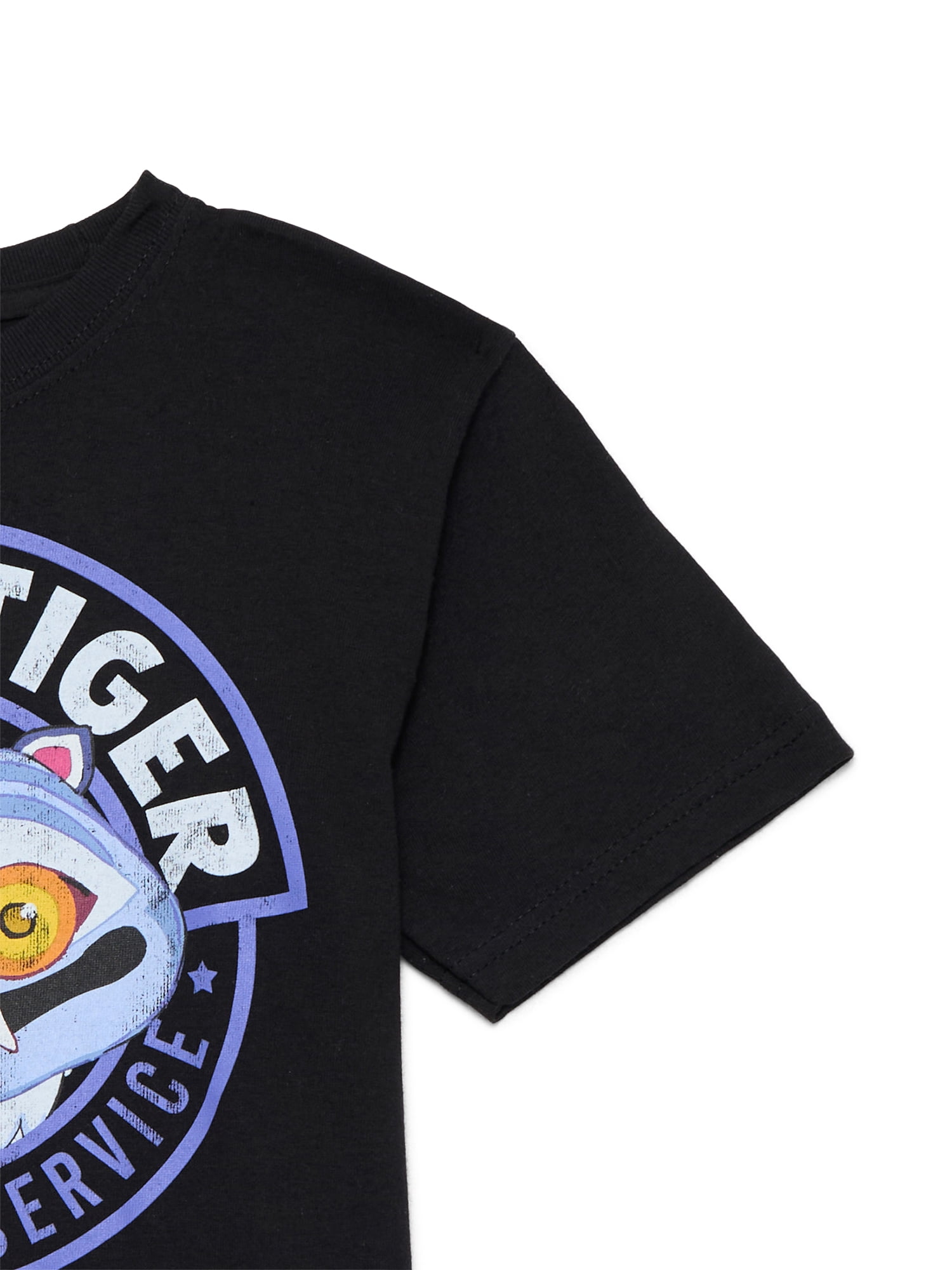 KPop Demon Hunters Boys Graphic Tee with Short Sleeves, Sizes XS-2XL