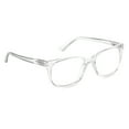 Equate Unisex Reader Glasses with Case, Plastic Lens, Clear Color, +1.