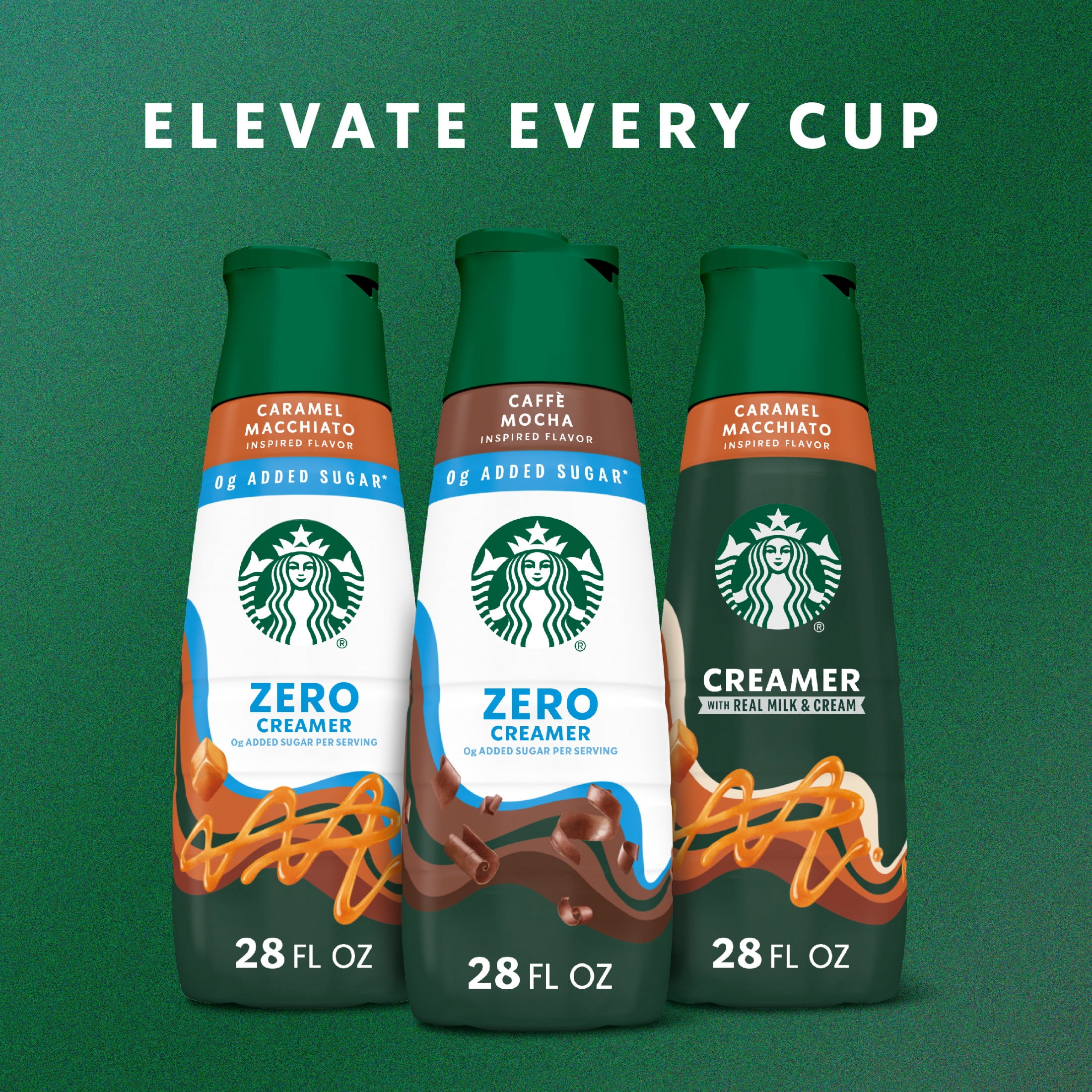Starbucks Café Mocha Inspired Zero Creamer, 28 fl. oz. Bottle 28 fl oz