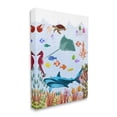 thumbnail image 4 of Stupell Industries Underwater Marine Life Animals & Insects Painting Gallery Wrapped Canvas Art Print Wall Art, 30 x 40, 4 of 8