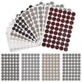 thumbnail image 2 of 2026 15 Sheets Screw Hole Stickers Furniture Hole Covers Wood Textured Furniture Stickers Self-adhesive Screw Hole Repair, 2 of 2