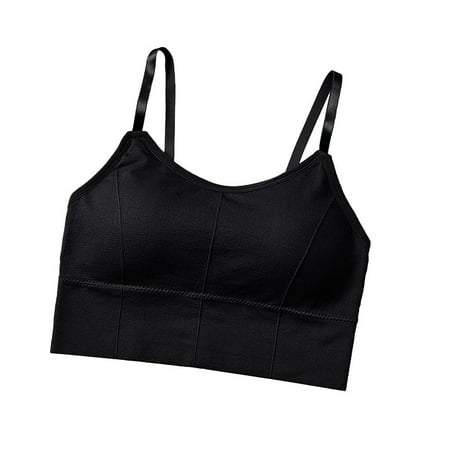 

Xahyotn Women s Seamless Lace Bra Top Solid Color Cover Sports Bra Outdoor