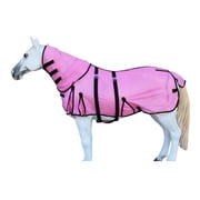 Challenger Horse Mesh Summer Fly Sheet Spring Airflow Neck Pink 73128