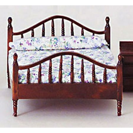 - Dollhouse Double Bed, Mahogany
