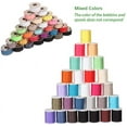 thumbnail image 5 of BTY 60 Pcs Bobbins Sewing Thread Kit, Polyester Mini Bobbins and Thread Spools for Hand & Machine Sewing, 5 of 8