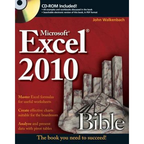 Pre-Owned Excel 2010 Bible [With CDROM] (Paperback) 0470474874 9780470474877