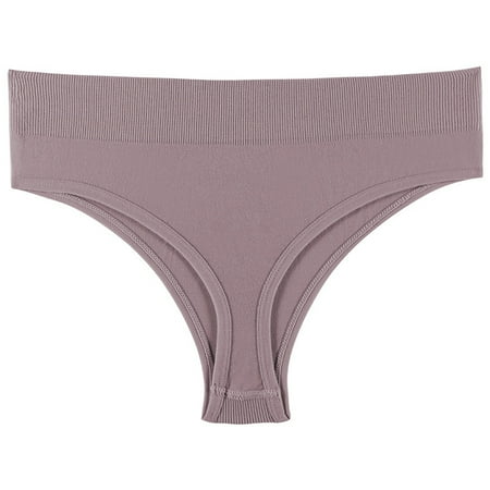Under 10  Women s Seamless Underwear  Soft Material  Seamless Panties  for Workout  Comfort Fit  Daily Wear  Breathable  Elastic Waistband  Plus Size Womens Clothes | Gray 2XL  Sopatenor