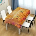 thumbnail image 7 of Coolnut Thanksgiving Pumpkin Tablecloth, Waterproof Washable Polyester Square Table Cover, Durable Tablecloth for Kitchen Dining Table Party Decor, 60"X 108", 7 of 7