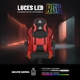 thumbnail image 3 of Silla Gamer Playfever Delta Luz Rgb Ergonomica Reclinable, 3 of 6