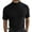 Black-a, variant on Puawkoer battery led light strip headlight bulbs gentleman t-shirt Polyester Men's T-shirts 1pc top Men T Shirts Men's T-shirts M Men's Short Sleeve Casual Tops Men's T Shirts