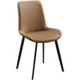 thumbnail image 1 of ACME Chaise Latérale Abiram (Ensemble-2) en PU Marron, 1 of 1
