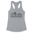 thumbnail image 1 of Skyline Albuquerque Tank Top Fitted Racerback Women's Medium Heather Grey, 1 of 5