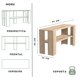 thumbnail image 3 of Mueble Mesa para Tv Enso Moru Color Roble, Mueble Organizador Moderno |90x45x30cm|, 3 of 8