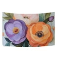 thumbnail image 6 of Yayeee Tapestry Wall Hanging for Bedroom 60" x 40" Living Room Home Wall Art Decor, Bright Flowers, 6 of 7