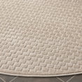 thumbnail image 5 of SAFAVIEH Stella Alton Geometric Indoor/Outdoor Area Rug, Beige, 6'7" x 6'7" Round, 5 of 13