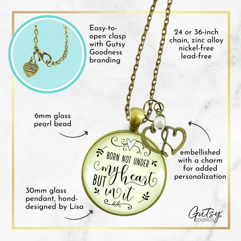 Adoption jewelry deals for mom