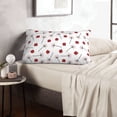 thumbnail image 6 of Yiaed Ladybug With Dandelion Print Brushed Microfiber Envelope Pillowcases, Standard,Envelope Closure Pillow Cases(Without Pillow Core)-20"x30", 6 of 6