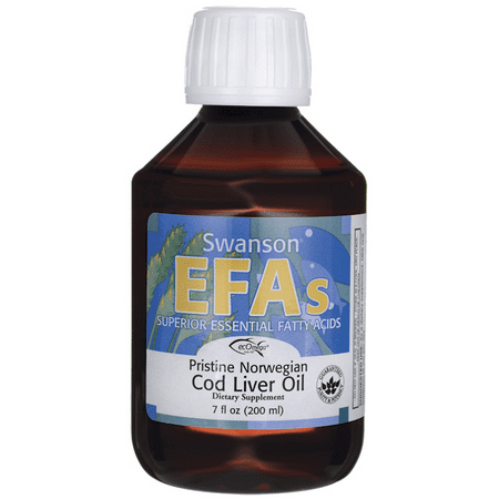 7 Ounce Liver - Swanson Pristine Norwegian Cod Liver Oil 7 fl oz Liquid