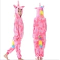 thumbnail image 1 of Pijamas de unicornio de Navidad de invierno para niños, pijamas de una pieza con diseño de Panda para niños y niñas, ropa de dormir de animales, pijamas de franela, Pijama para niños, 1 of 2