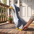 thumbnail image 5 of AZXY Porch Goose Outfit, Fits 23 Inch Porch Goose Statue, Goose Costume, Goose Clothes for Cement Plastic Goose, Duck Goose Clothing, Outdoor Sculpture Decor for Yard Patio Front Porch Garden, 5 of 8