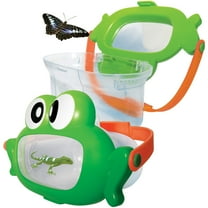 Nature Bound: Critter Box - Frog-Shaped Lid, Insect Catcher & Observation Tool, Built-In Magnified Container Windows, Outdoor Exploration Toy, Kids 3 